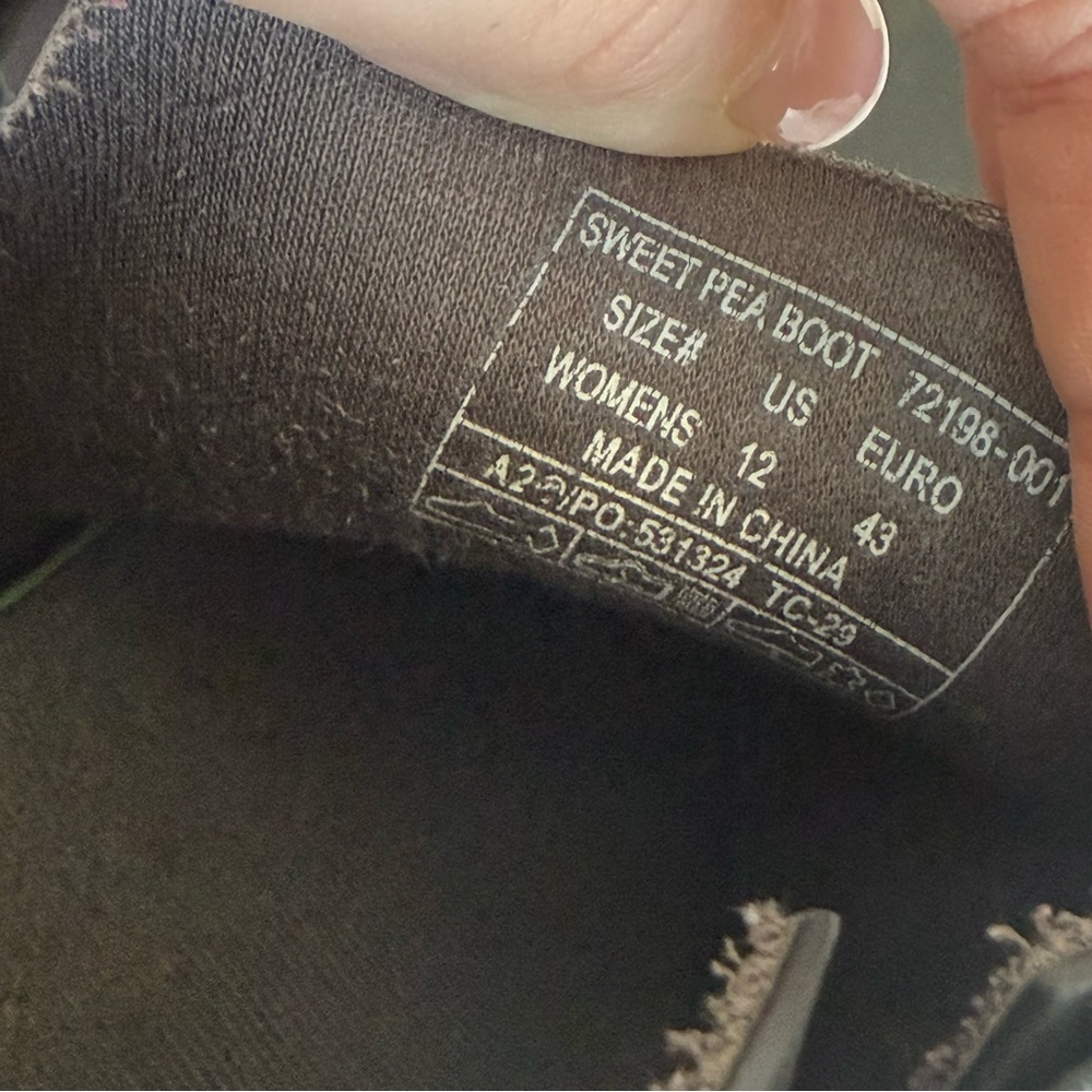 Bogs Sweetpea II Chelsea Rain Boots Black Women’s 12 Waterproof - Picture 4 of 7